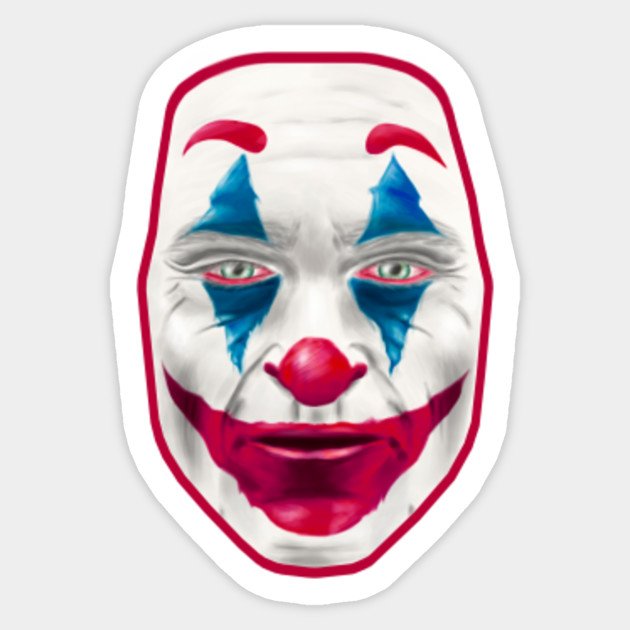 Маска стикер