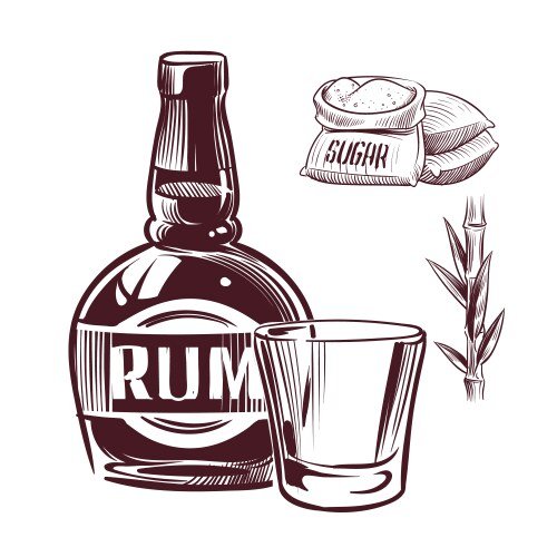 Алкогольные напитки рисунок