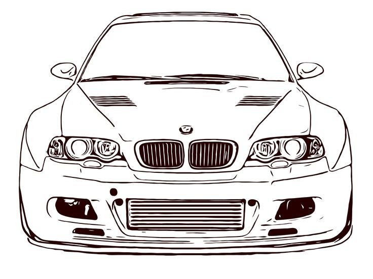BMW e46 арт