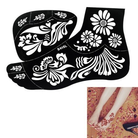 Трафареты для хны