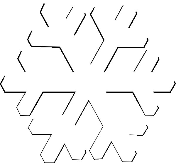 Снежинка рисунок