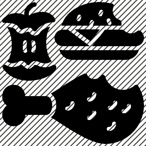 Значок пищевых отходов