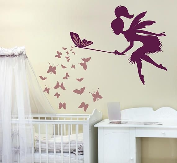 Трафареты для декора стен в детской