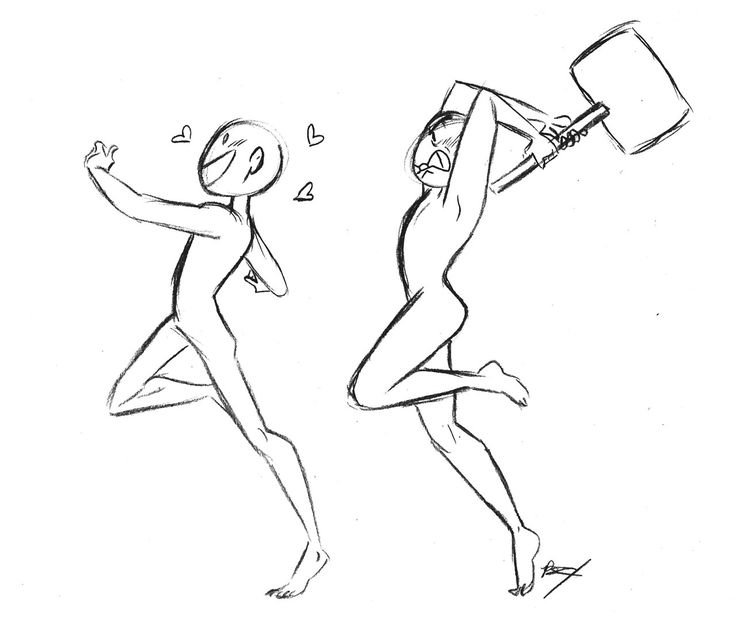 Классные позы для рисования