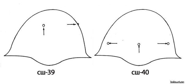 Чертежи Советской каски сш40