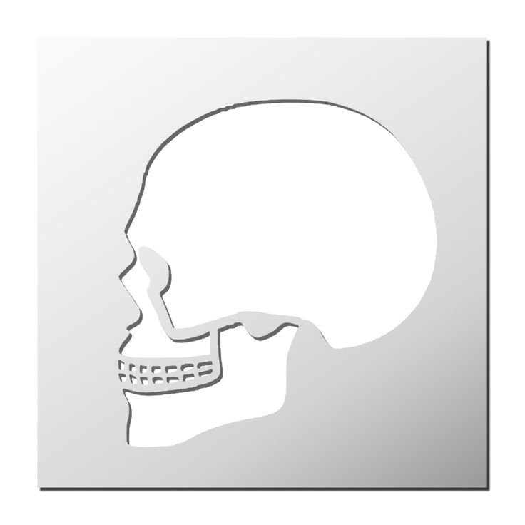 Трафарет челюсть