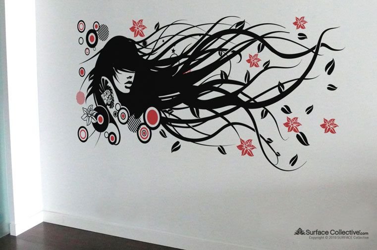 Эскизы рисунков на стену