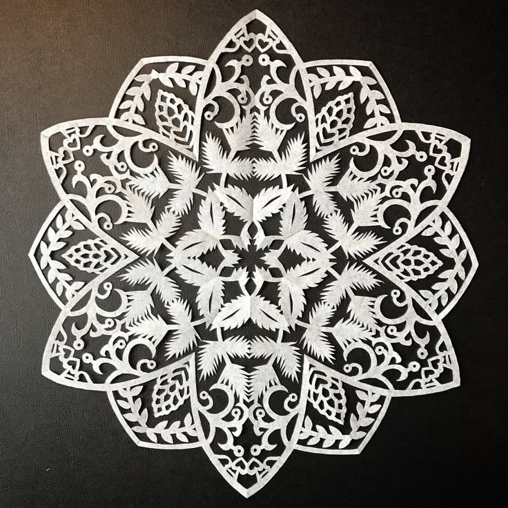 Самая ажурная Снежинка