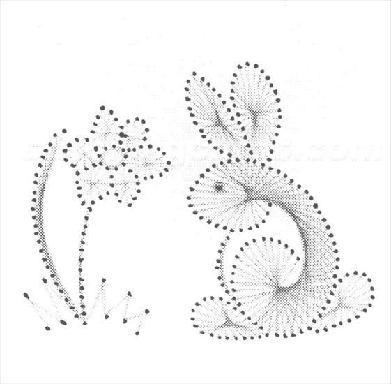 Схемы вышивки изонитью с цифрами для детей