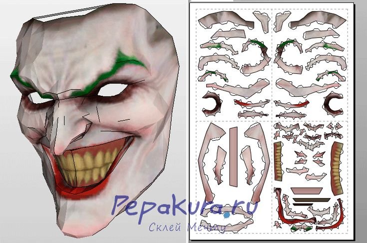 Джокер развертка