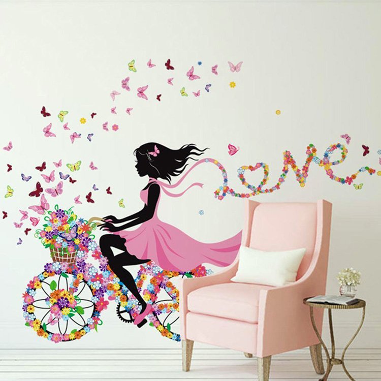 Интерьерная наклейка на стену