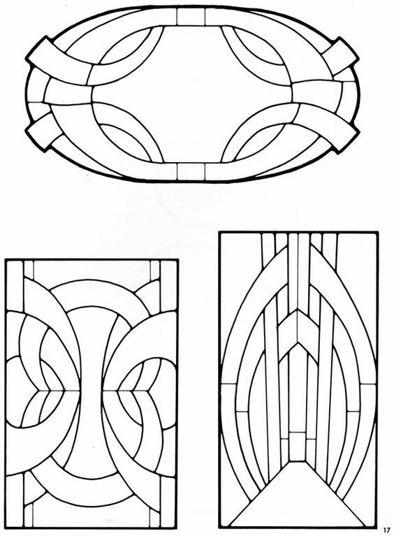 Ар нуво ар деко орнамент