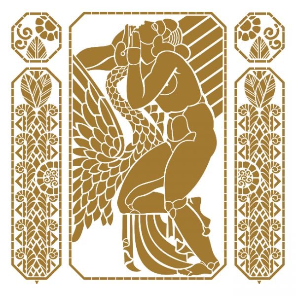 Арт деко орнамент