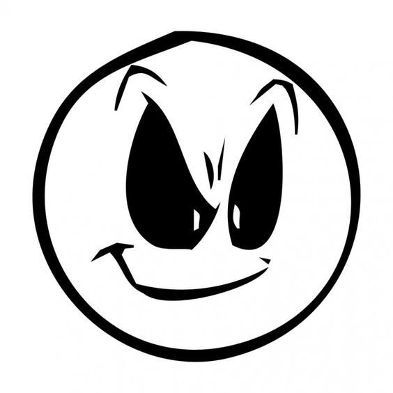 Злой смайлик