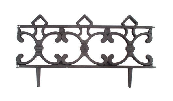 Заборчик пластиковый 3м, 5 секций, «трикапласт ООО»