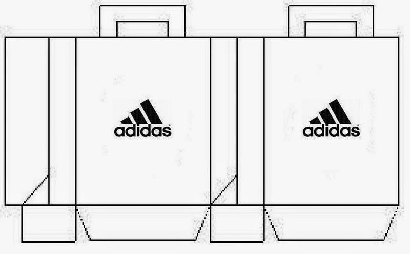 Макет коробки для печати