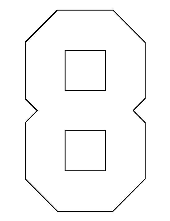 Трафарет квадратный