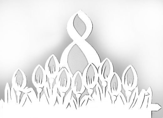 Вырезанки 8 марта