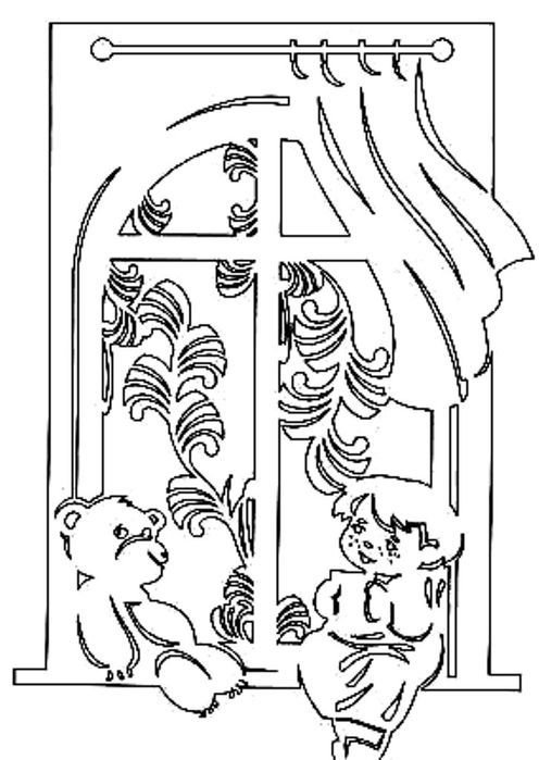 Вытынанки ставни на окна