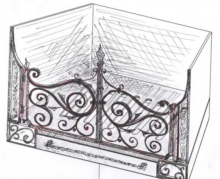 Решетка для камина декоративная