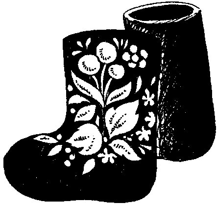 Рисование валенки