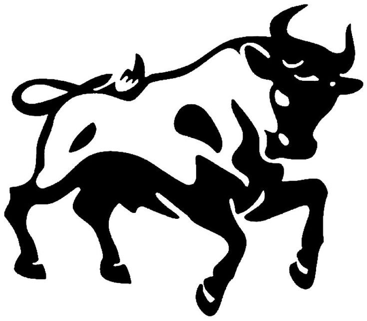 Силуэт быка 2021