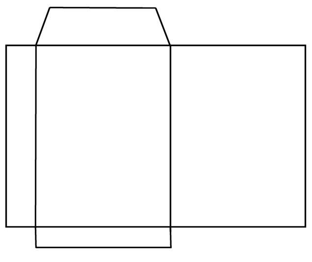 Конверт для склейки