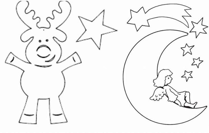 Трафарет "окна"