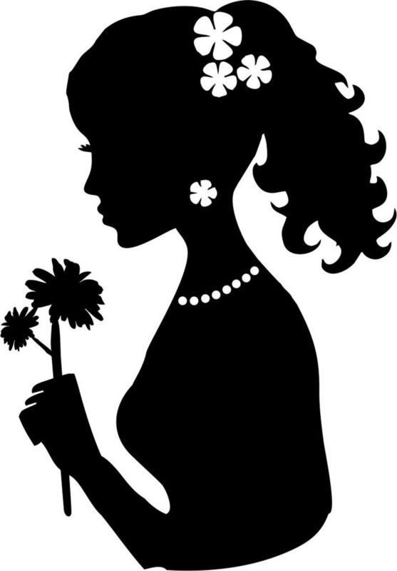 Силуэт девушки