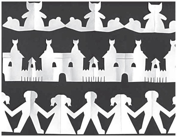 Вырезание хоровод