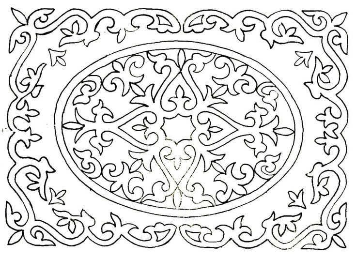 Национальные узоры