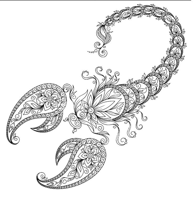 Раскраски для девочек антистресс знаки зодиака