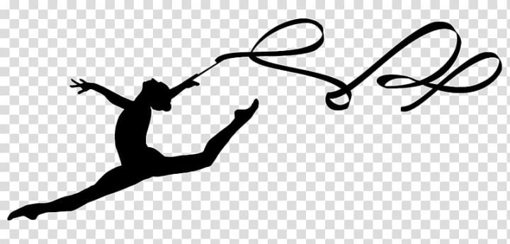 Гимнастка с ленточкой