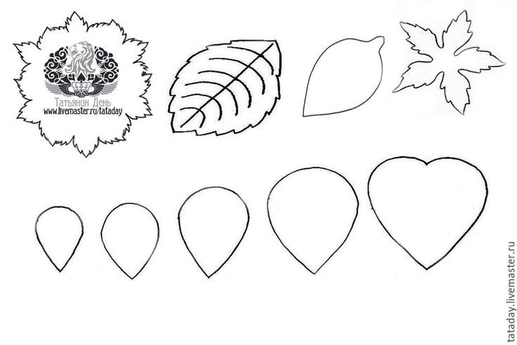 Лекало для брошек