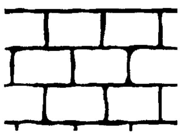 Трафарет для стен кирпич