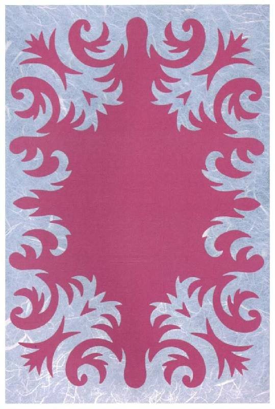 Зимние узоры из бумаги