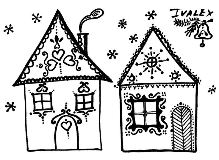 Новогодний домик