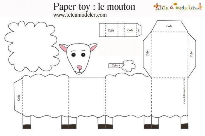 Развертка для склейки