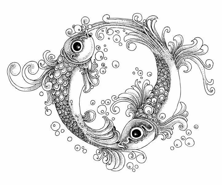 Животные из узоров