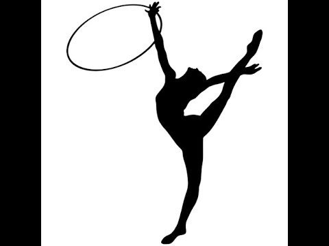 Художественная гимнастика силуэт