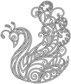 Джутовая филигрань узоры