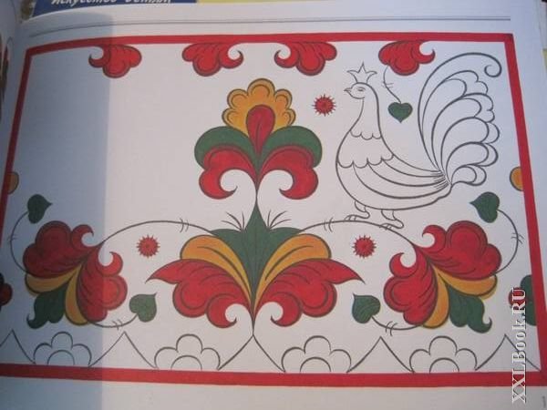 Узоры Северной Двины пермогорская роспись