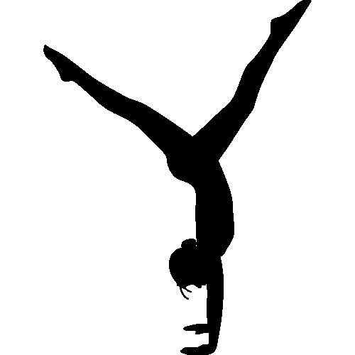 Гимнастка рисунок