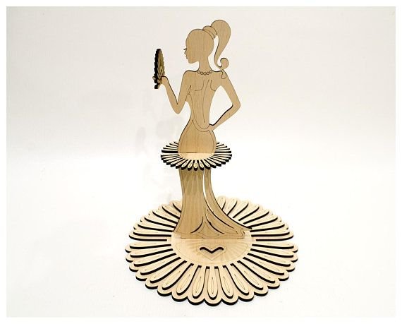 Салфетница из фанеры лобзиком