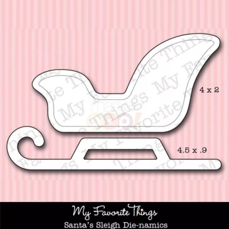 Лекало для саней Деда Мороза