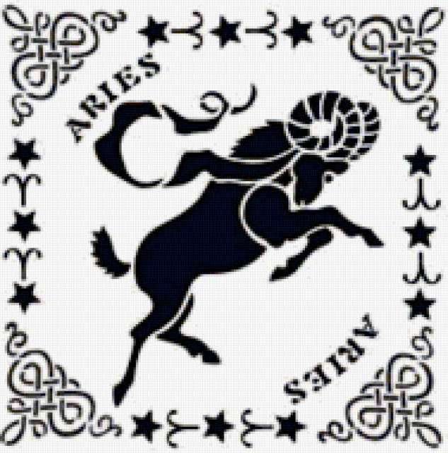 Трафареты знаков зодиака