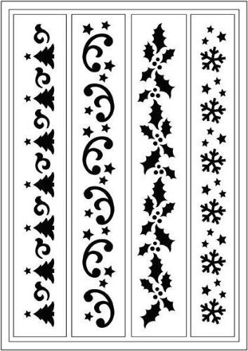 Трафареты самоклеющиеся