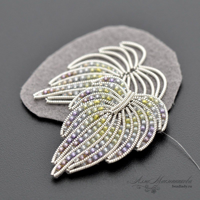 Канитель для броши