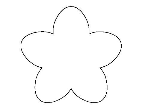 Цветы трафарет для вырезания