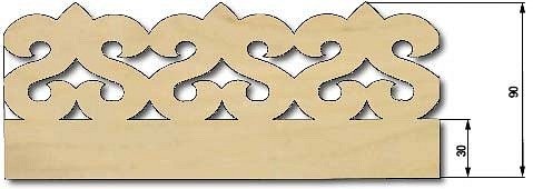 Резные наличники трафареты
